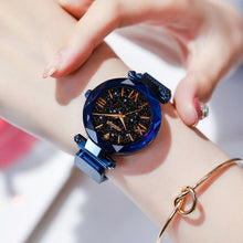 Load image into Gallery viewer, 2019 Women Watches Magnetic Starry Sky Female Clock Quartz Wristwatch Fashion Ladies Wrist Watch reloj mujer relogio feminino